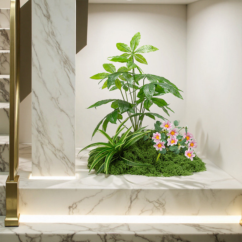 仿真绿植造景组合室内橱窗角落仿生苔藓微景观假绿植场景装饰布置,家居饰品,仿真植物盆景,淘宝优惠券,粉丝福利购,淘宝优惠卷