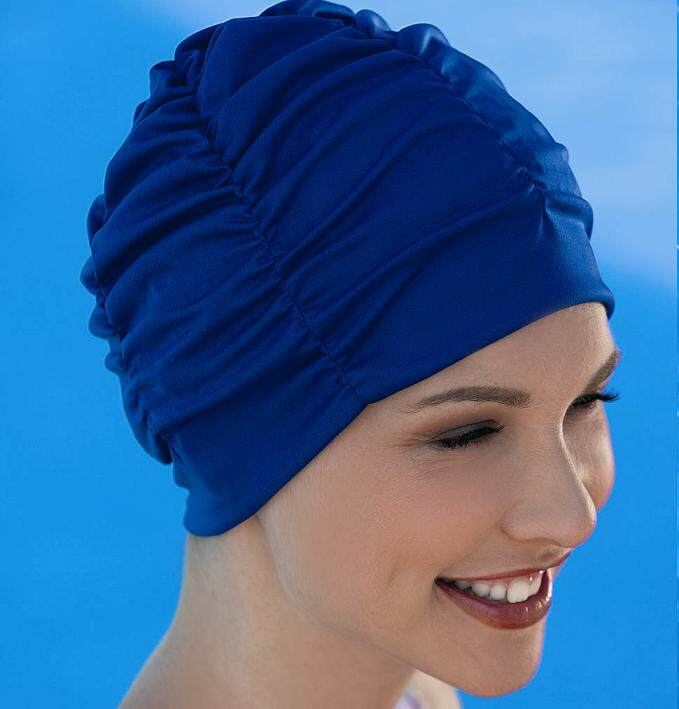 德国进口fashy游泳帽3401女长发可用3403多色可选