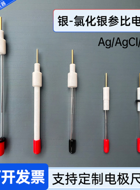 银-氯化银参比电极Ag/AgClR0302/3辰华CHI111三电化学可定制加长