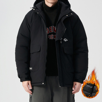 加肥棉衣加肥加大码冬季