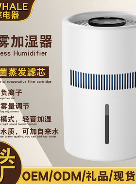 Fogless humidifier无雾加湿器USB家用室内4L大容量跨境厂家批发