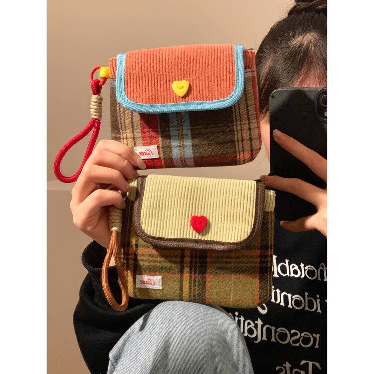 高颜值零钱包女随身便携多层卡包可挂卫生巾收纳包迷你分区化妆包