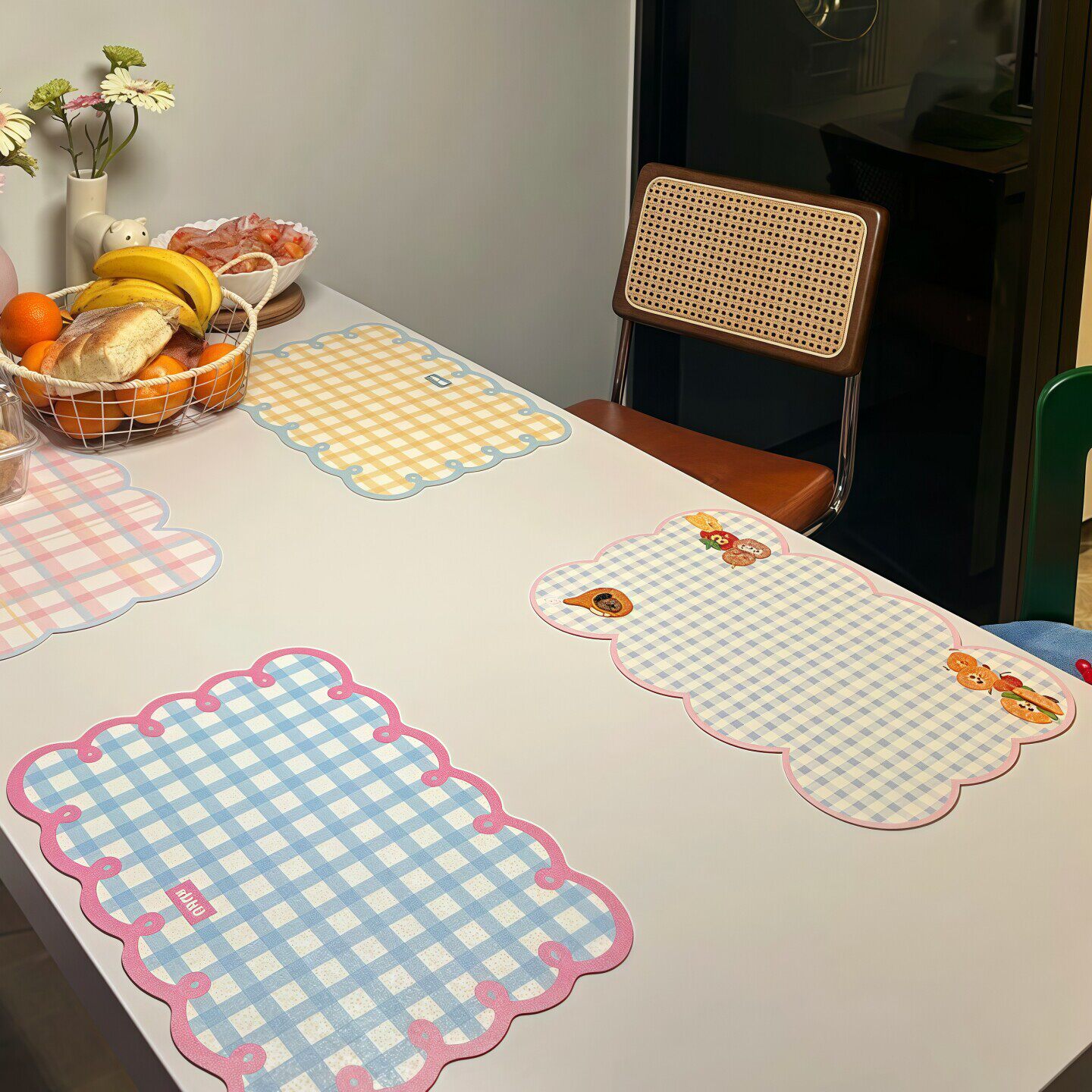 【新家的100个快递】多巴胺餐垫隔热垫高级感家用硅藻泥沥水垫