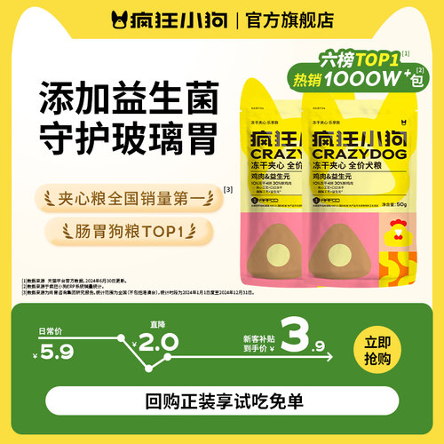 【消保委抽检推荐】狗粮肠胃榜1