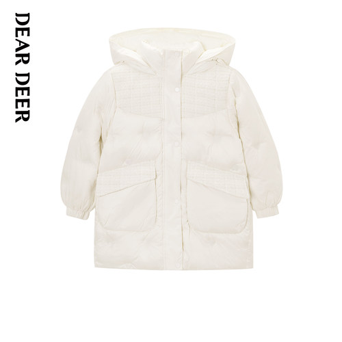 【清仓】迪迪鹿童装女童羽绒服儿童冬季新款加厚羽绒外套保暖