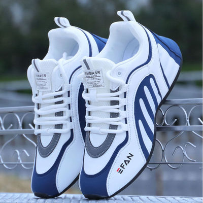 福建晋江品牌男鞋葡田运动鞋泉州普田浦田甫田秋休闲老爹鞋内增高