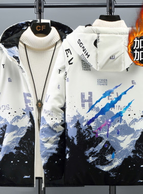 加厚棉衣冬季两面穿棉服夹棉夹克