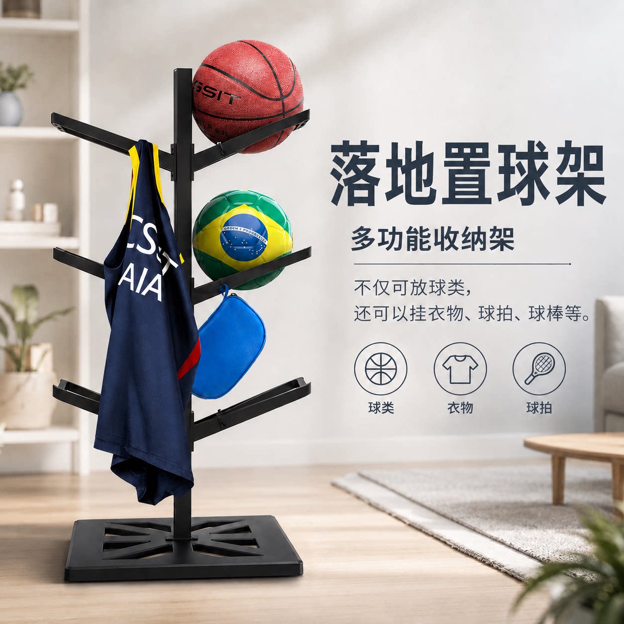 CSSIT篮球收纳架后续可升级图片