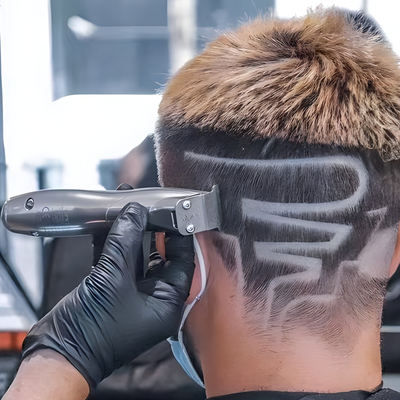 专业油头雕刻电推剪0刀头刻痕修边理发店发廊专用小推子理发器D9