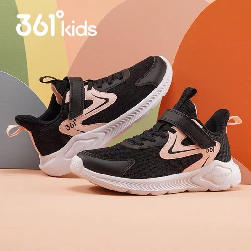 361童鞋女童中大童防滑跑步鞋
