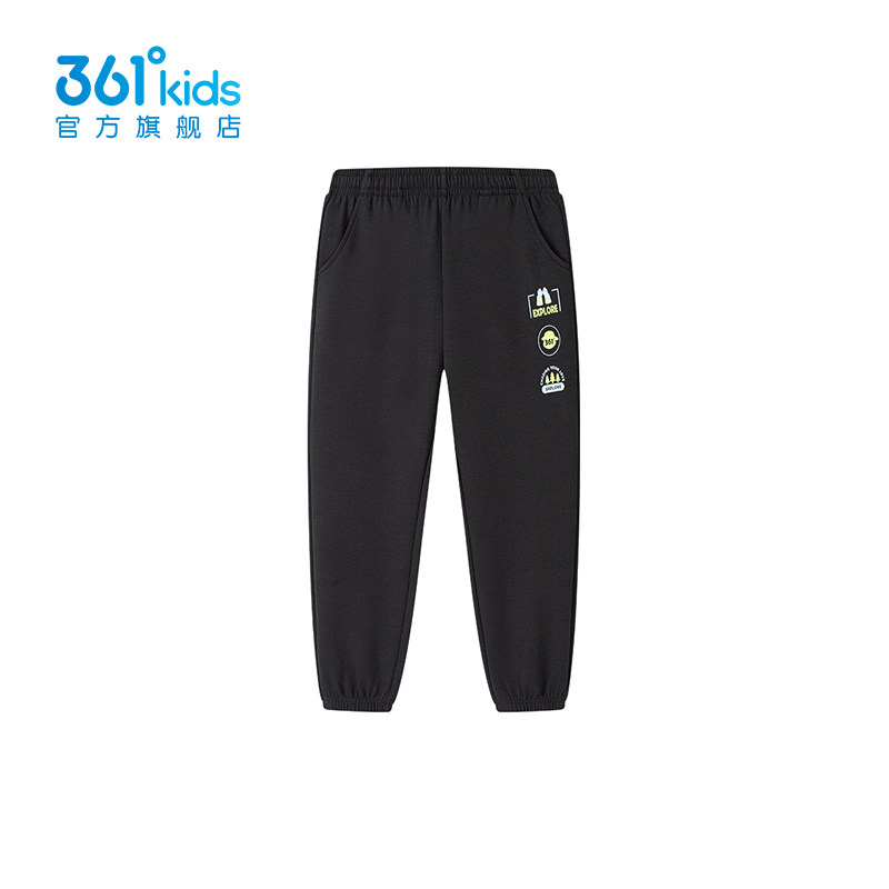 361度男童休闲长裤2025冬季新款舒适百搭运动裤K52614505,童装/婴儿装/亲子装,裤子,淘宝优惠券,粉丝福利购,淘宝优惠卷