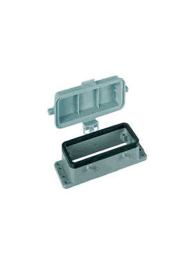 HARTING浩亭09300160302哈丁不封底安装底座 带塑料保护盖