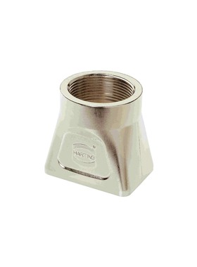 HARTING浩亭19140010402哈丁矩形连接器模块化连接器顶出线上壳