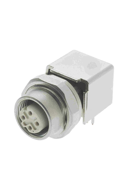 HARTING浩亭21033814410哈丁M12圆形连接器PCB适配器面板内部安装