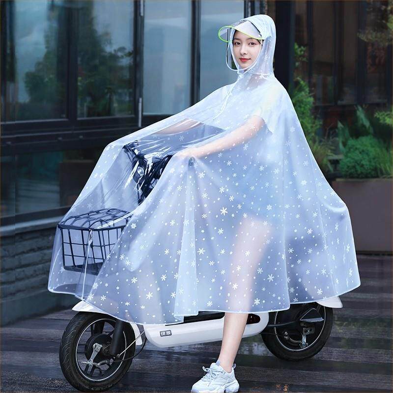 雨衣电动摩托车双人男单人女款电瓶车专用全身防暴雨雨披电动车