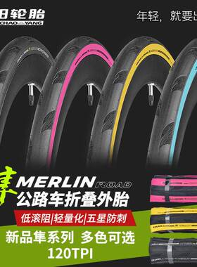 朝阳眼镜蛇PRO公路车外胎H-496隼700*25/28c自行车折叠防刺轮胎