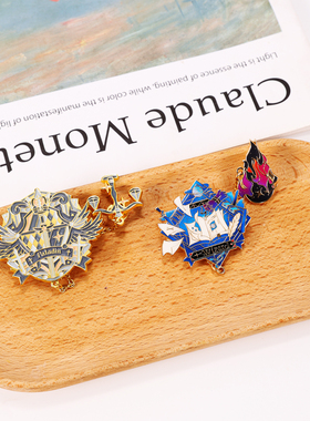 Astranova星界复古徽章配饰金属链条装饰品DND跑团职业徽章TRPG