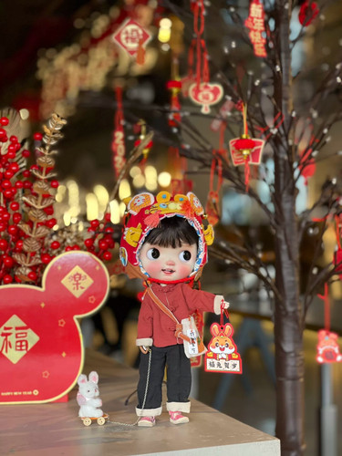 Blythe  josh 蓝豆豆 娃衣 年服 新年娃衣 新中式 中式