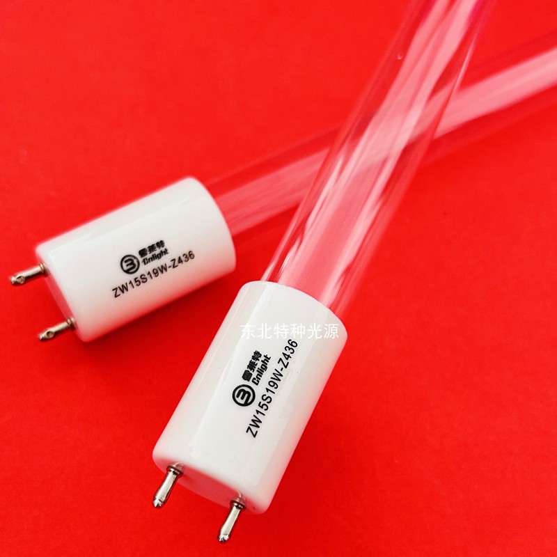 雪莱特15W 紫外线杀菌灯UVC-254nm ZW15S19W-Z436消毒灯管G13灯头