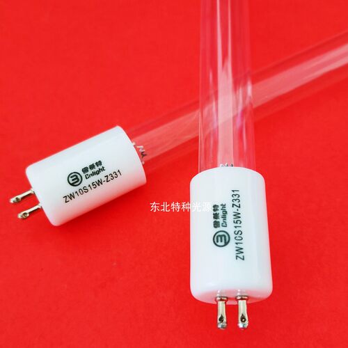 雪莱特10W紫外线杀菌灯管ZW10S15W(Y)-Z331 消毒柜无菌台消毒灯
