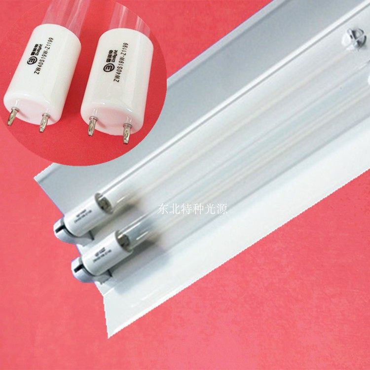 2*40w紫外线杀菌消毒灯 实验室 学校 医院净化紫外线灯 254nm