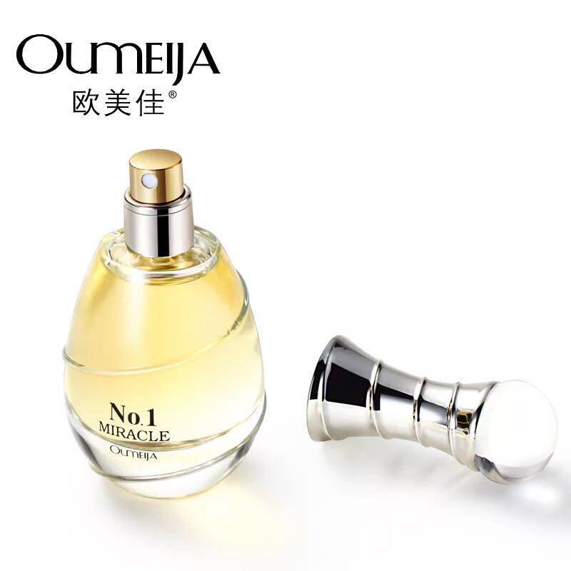 专柜正品欧美佳奇迹NO1女士持久清新花果留香自然少女淡香水50ml