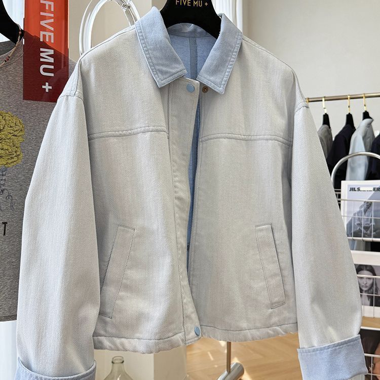 高级感超好看韩系休闲牛