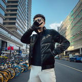 MY82-特P175冬季男新款羽绒服2020短款潮牌时尚修身小立领厚外套，男装羽绒服，电商A257