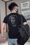 T26-P452021夏季潮流短袖男修身时尚百搭个性印花体恤1，男装T恤，电商A257