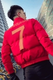 MY918-P140冬季男士韩版修身棉衣网红潮牌时尚加厚社会小伙外套，男装棉衣，电商A257
