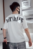 T66-P40网红潮牌短袖男2021新款潮流百搭宽松t恤上衣，男装T恤，电商A257