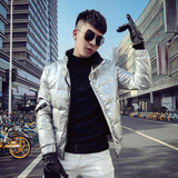 MY818特羽绒服潮男七彩亮面韩版潮流网红社会小伙外套，男装羽绒服，电商A257