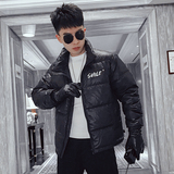 MY08-特P168新款2021社会小伙羽绒服潮牌ins字母立领保暖外套，男装羽绒服，电商A257