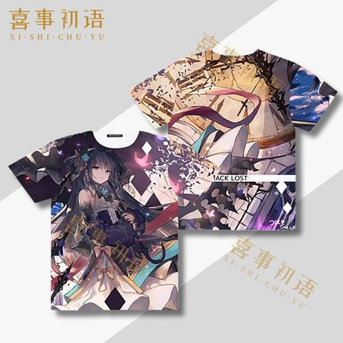 韵律源点 Arcaea 动漫短袖T恤 对立cos痛衣男女学生二次元痛衣服