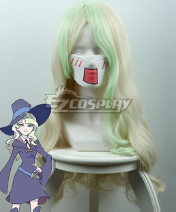 小魔女学园-戴安娜 cosplay假发套