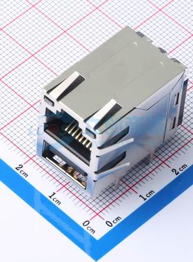 全新DGUK611U2B101DB2WD 插件 以太网连接器(RJ45 RJ11)原装正品