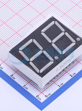 2位0.8英寸 共阳红光 数码管LED数码管FJ8201BH可开票