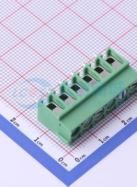 DB302-5.0-6P-GN-S螺钉式接线端子5mm 1x6P直插绿色