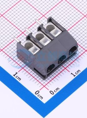 960-T-DS/03螺钉式接线端子5.08mm 1x3P直插灰色