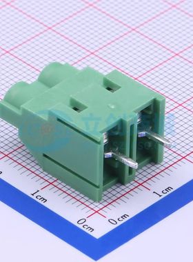 DB910-7.62-2P-GN-S螺钉式接线端子7.62mm 1x2P直插绿色