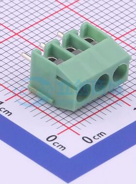 DB301V-3.5-3P-GN-S螺钉式接线端子3.5mm 1x3P直插绿色