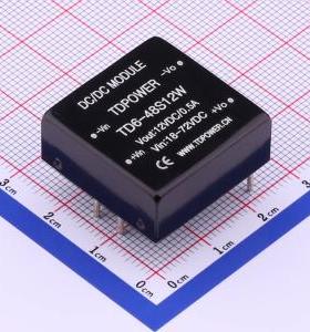 正品TD6-48S12W 电源模组 Vin=18V~72V Vout=12V 500mA 电源芯片