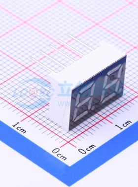 2位0.28英寸蓝色数码管 共阳极LED数码管SLR0282DBA1BD可开票