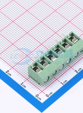 DGL500-6P26V-MG561螺钉式接线端子5mm 1x6P直插绿色