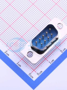 D-DMS009PM-A000 直插插件 D-Sub/VGA连接器 9P 公座可开票