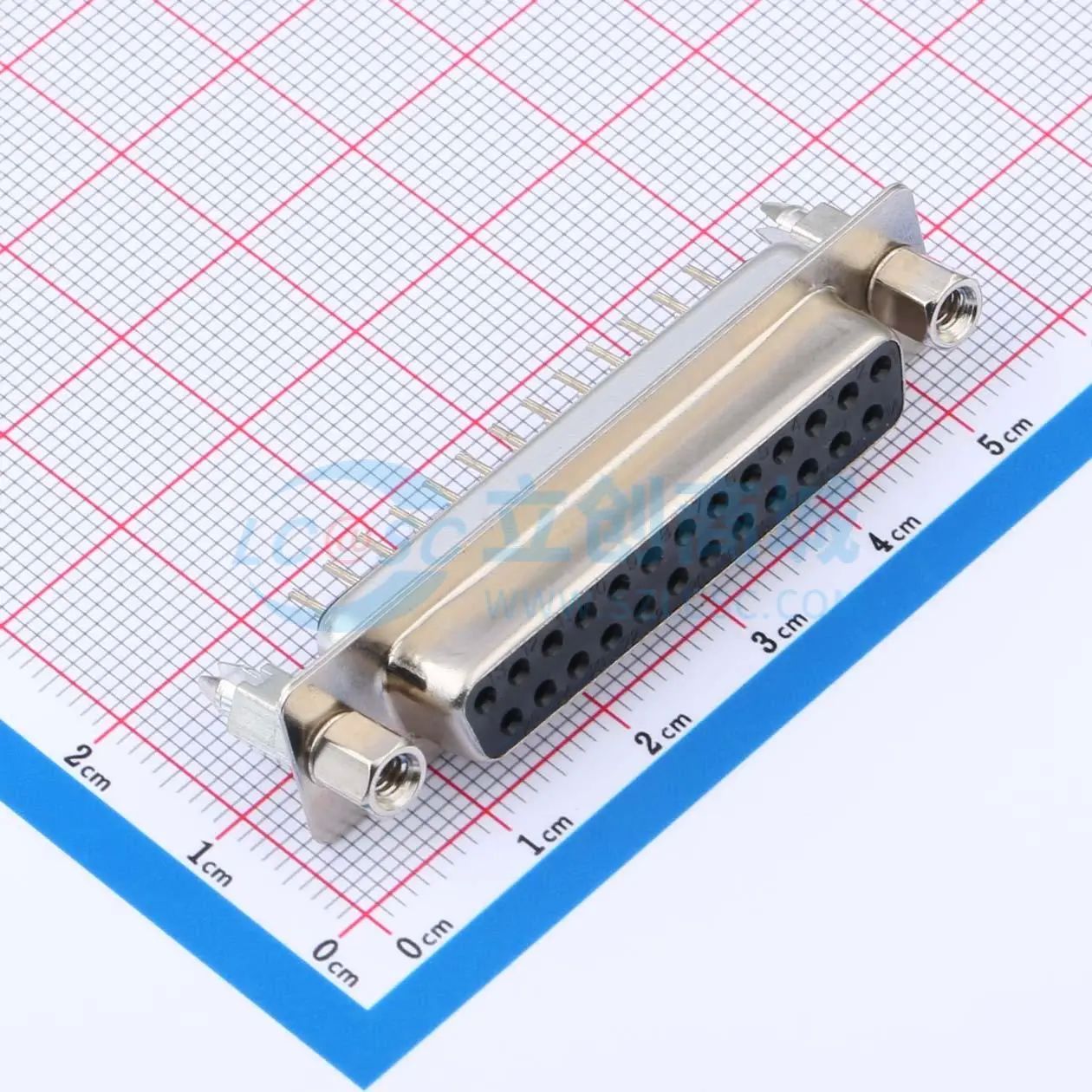 DS1034-25FBNSi44 直插插件 D-Sub/VGA连接器 25P 母座可开票