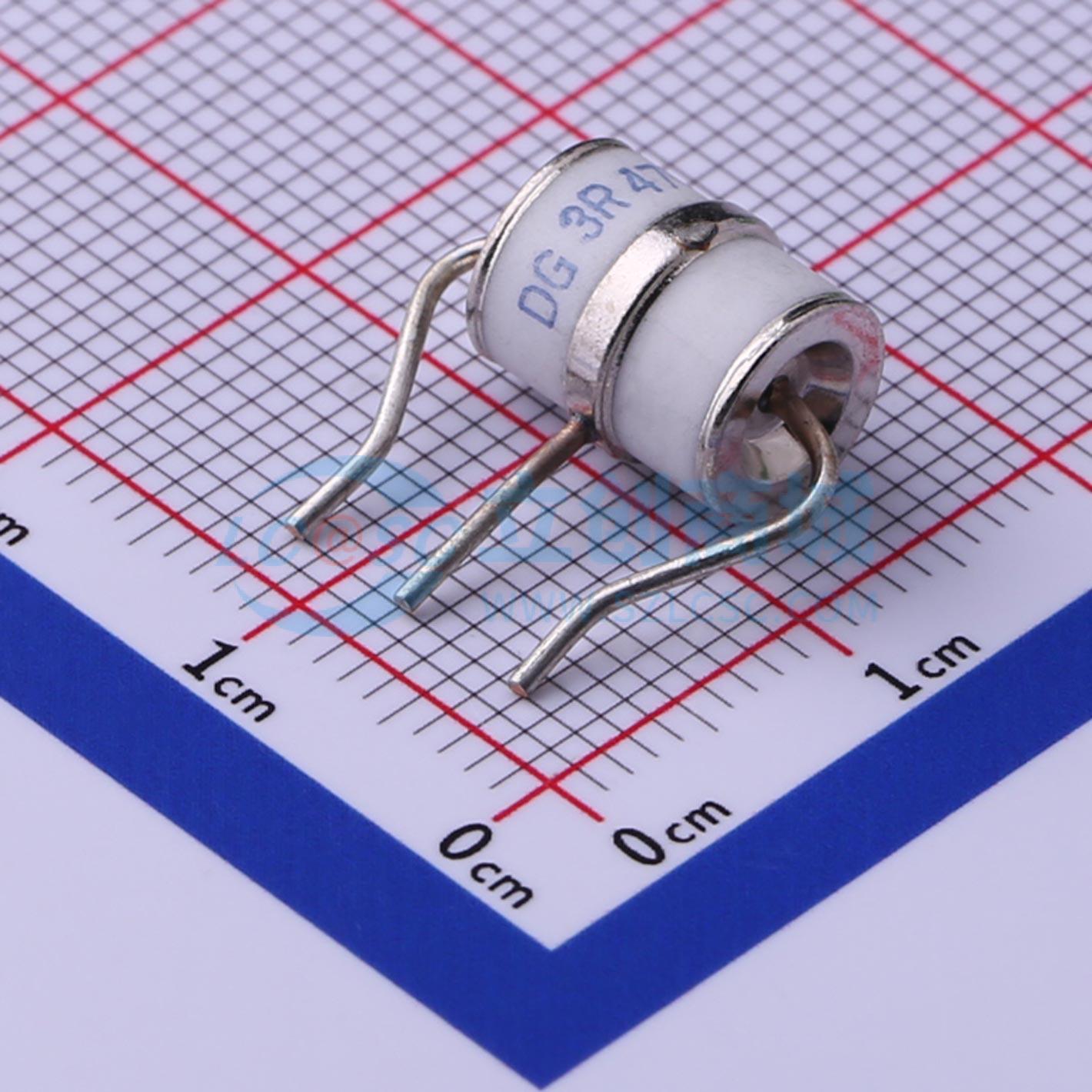 全新DG3R470L 470V 10kA 3端 插件GDT 插件,8x10mm 气体放电管可