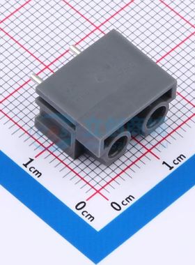MX360-7.5-02P-GY01-Cu-Y-A螺钉式接线端子7.5mm 1x2P直插灰色