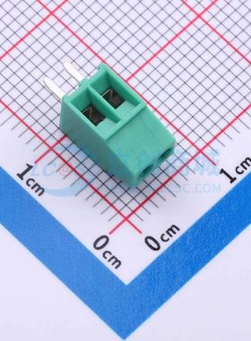 397730002螺钉式接线端子2.54mm 直插绿色