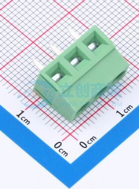 DGL500-3P27V-MG361螺钉式接线端子5mm 1x3P直插绿色
